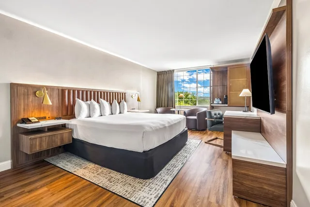 Deluxe, King Bed, Lake Side, Sofa، The Ridge Hotel 1/9
