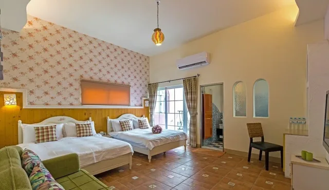 غرفة قياسية رباعية بسريرين مزدوجين، Lighthouse B&B 4/6
