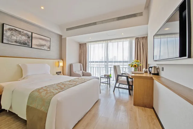 Design, Single, Double Bed، Shenzhen Hongdu Hotel 2/10