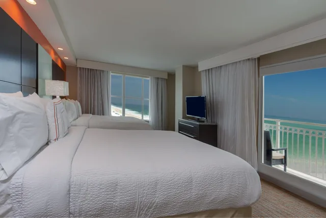 جناح بسرير كوين بغرفة نوم واحدة بجاكوزي، Residence Inn By Marriott Daytona Beach Oceanfront 2/9