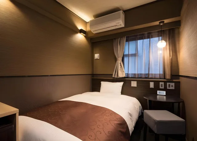 غرفة مفردة بحوض استحمام، Hotel SUI Ginza Kyobashi by ABEST 1/2