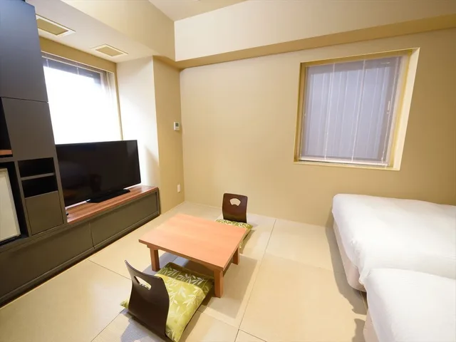 غرفة يابانية بفرشتي فوتون، Hakata Green Hotel No.1 5/9