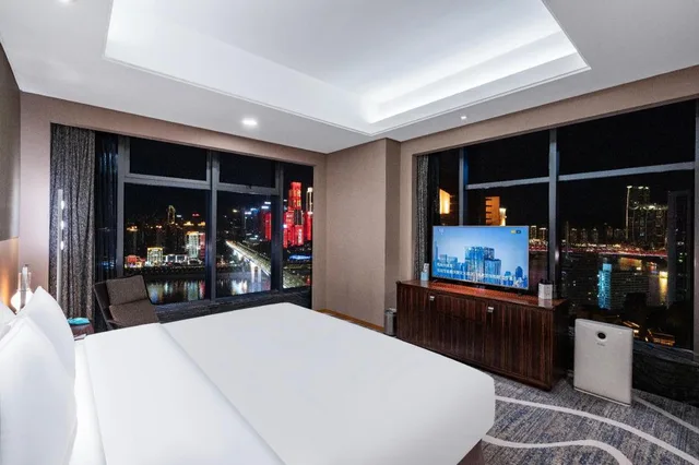 جناح بسرير كينج بإطلالة، Chongqing C-Plaza Hotel 3/6
