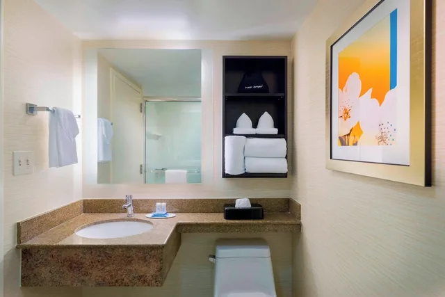 غرفة بسرير كينج لذوي الإعاقة، Fairfield Inn Suites By Marriott Paramus 3/5