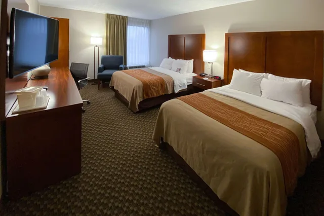 غرفة قياسية بسريرين مزدوجين، Comfort Inn Lexington Virginia Horse Center 7/10
