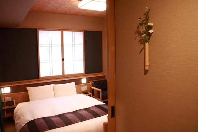 غرفة سوبيريور بسرير مزدوج بأرضية تاتامي، Onyado Nono Namba Natural Hot Spring 4/10
