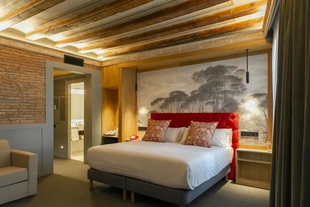جناح جونيور عائلي بسريرين كوين مع أريكة، Hotel Boutique La Pau 2/7