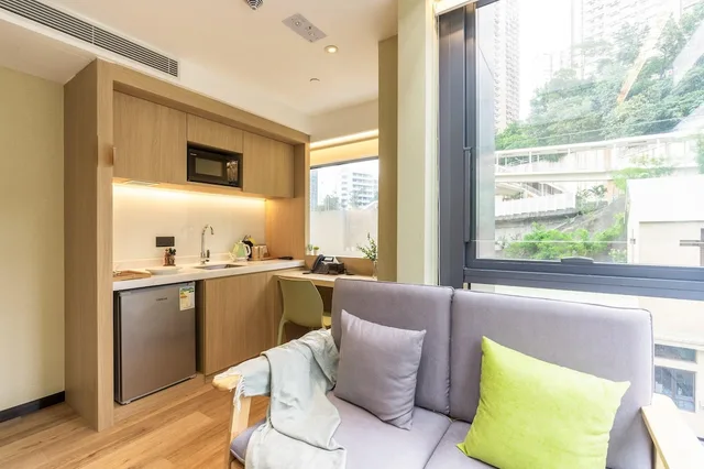 جناح بسرير مزدوج بإطلالة على المدينة بغرفة نوم واحدة، Urbanwood Ap Lei Chau 4/10