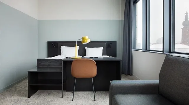 غرفة ديلوكس بسرير مزدوج مع أريكة، Comfort Hotel Vasteras 2/4
