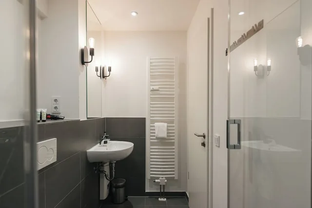 استوديو بسرير كوين، Staycity Aparthotels Leipzig City Centre 4/5