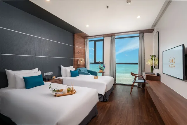 Deluxe, Twin Beds, Beach Front، Haian Beach Hotel And Spa 1/6