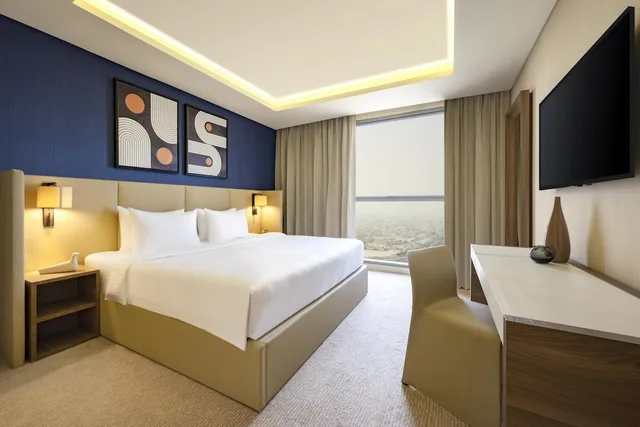 جناح بسرير مزدوج بغرفة نوم واحدة، Voco Doha West Bay Suites 4/10