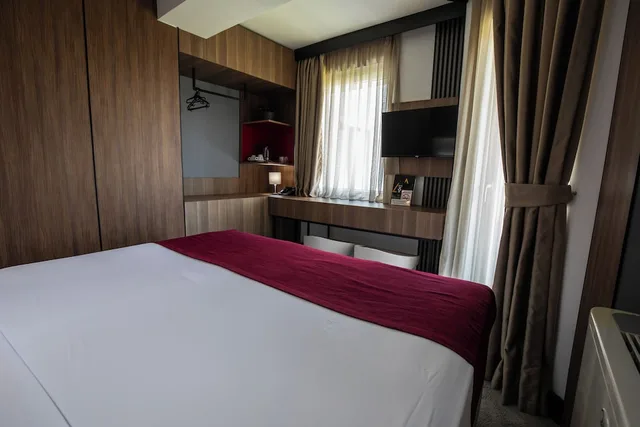 غرفة سوبيريور بسريرين منفصلين بإطلالة على المتنزه بشرفة، VIEW INN BOUTIQUE HOTEL 7/10