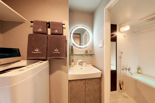 غرفة قياسية ثلاثية، Dotombori Crystal Hotel 3 3/3
