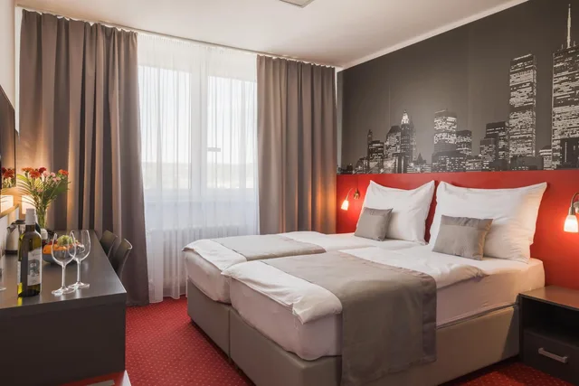غرفة ديلوكس بسرير مزدوج أو سريرين منفصلين، Hotel Vista 1/10