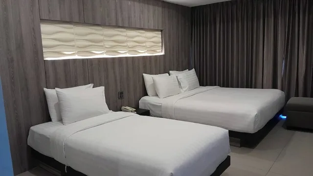 Urban, Triple, 1 Double and 1 Single Bed، Hermann Hotel Pattaya 5/9