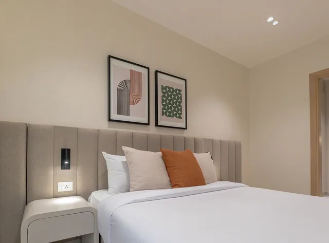 شقة بسرير كوين وسريرين فرديين بـ3 غرف نوم، Prime Residence Zayed Heights 7/10