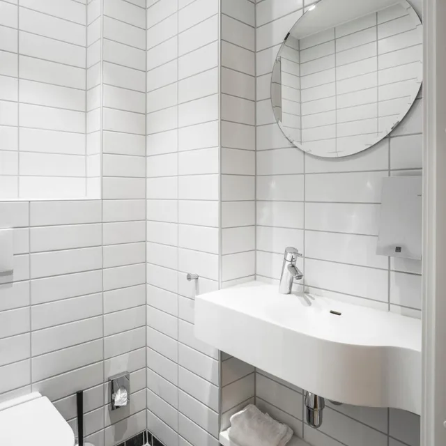 غرفة بسريرين منفصلين، Thon Hotel Slottsparken 8/8