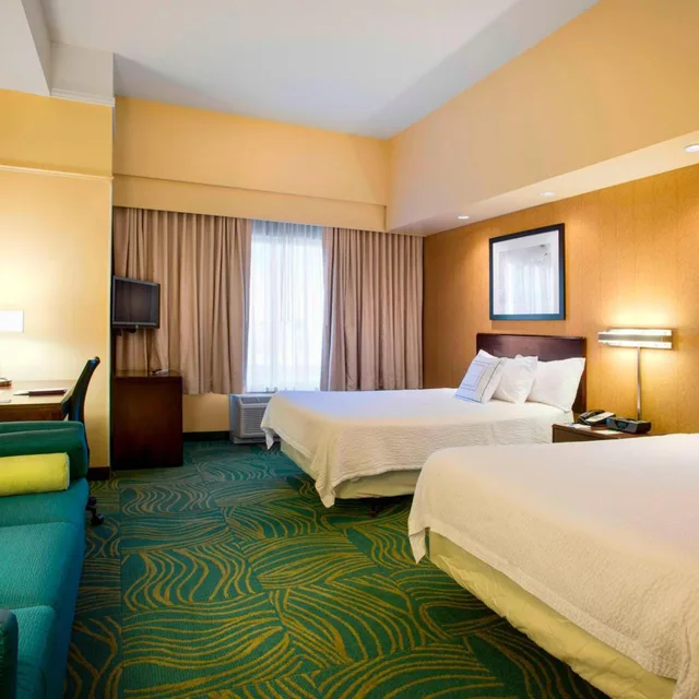 استوديو بسرير مزدوج مع أريكة، SpringHill Suites by Marriott Omaha East/Council Bluffs, IA 2/5