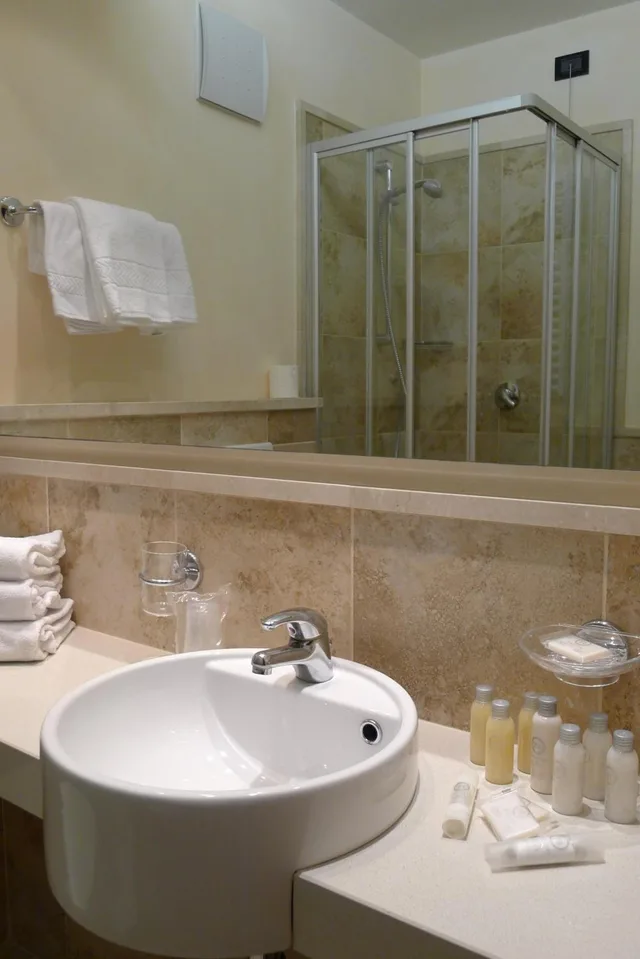 غرفة قياسية ثلاثية، Th Corvara Greif Hotel 10/10