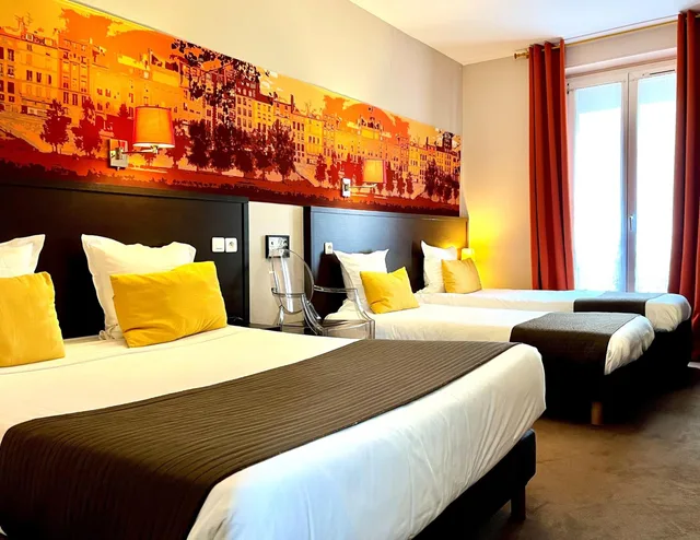 غرفة رباعية، Hotel Odessa Montparnasse 2/2