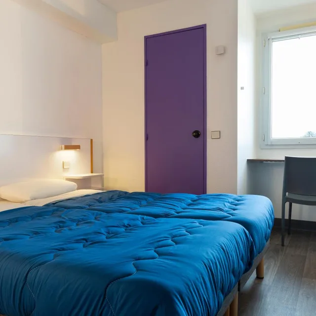 كابينة بسريرين منفصلين بحمام مشترك، Mister Bed Saran 8/10