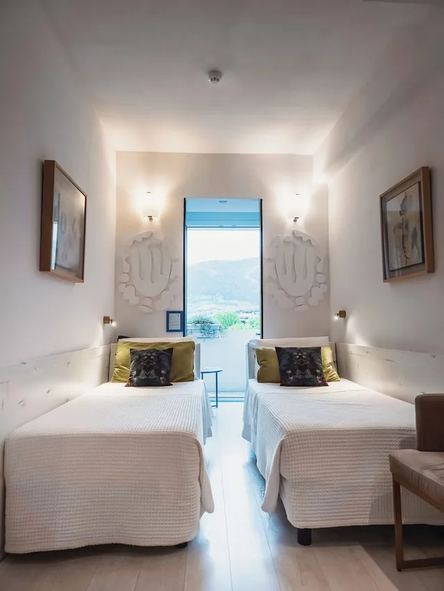 غرفة كلاسيكية بسرير مزدوج أو سريرين منفصلين، Art Hotel Milano 5/10