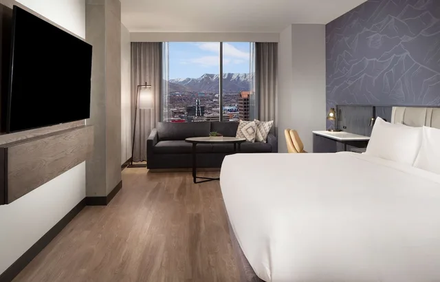 غرفة بسرير كينج، Hyatt Regency Salt Lake City 1/5