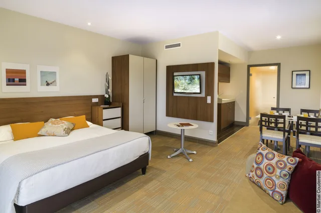 شقة عائلية بسرير مزدوج مع أريكة، Hotel Lyon Metropole 2/5