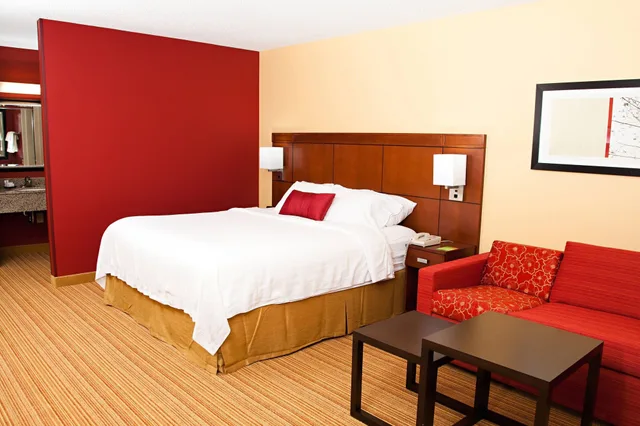 جناح بسرير كينج بإطلالة على النهر مع أريكة، Courtyard By Marriott La Crosse 1/3