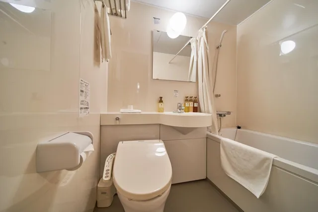 غرفة قياسية بسرير مزدوج للمدخنين، First Stay Amagasaki 4/5