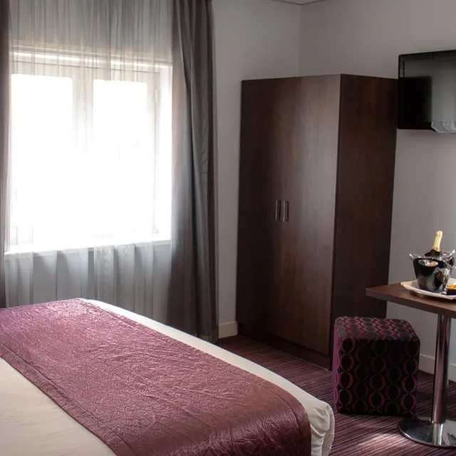 غرفة ديلوكس بسرير مزدوج، Hotel Luxer 5/10