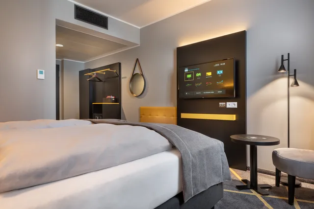 غرفة بسرير كوين، Holiday Inn - the niu, Fury Aschheim Messe, an IHG Hotel 2/10