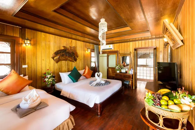 Garden, Villa, 1 Queen and 1 Single Bed، Sunrise Resort Koh Phangan 1/2