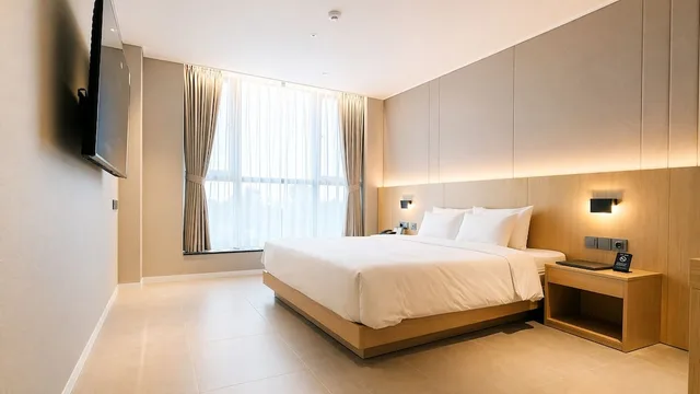 غرفة سوبيريور بسرير مزدوج بإطلالة على البحر، Hotel Laon 8/10