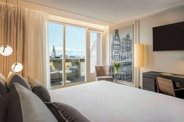 Roof Top, Executive, Twin Beds, with Extra Bed, Terrace، Anantara Grand Hotel Krasnapolsky Amsterdam 3/4