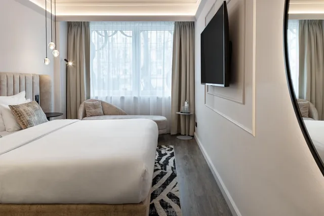 غرفة بسرير مزدوج، O11 Boutique Hotel Vienna 4/10
