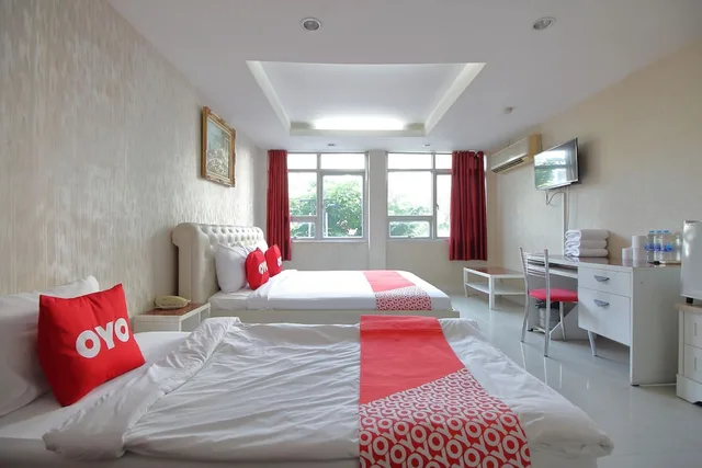 جناح سوبيريور بسرير مزدوج وسرير فردي، OYO 102 Diamond Residence Silom 2/6