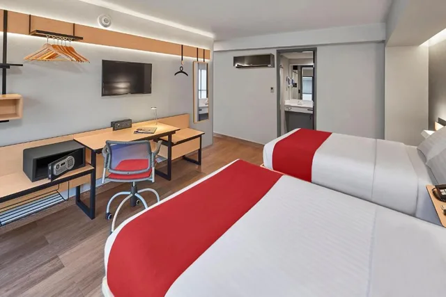 غرفة بسرير مزدوج، City Express by Marriott Ciudad de Mexico EBC Reforma 2/3