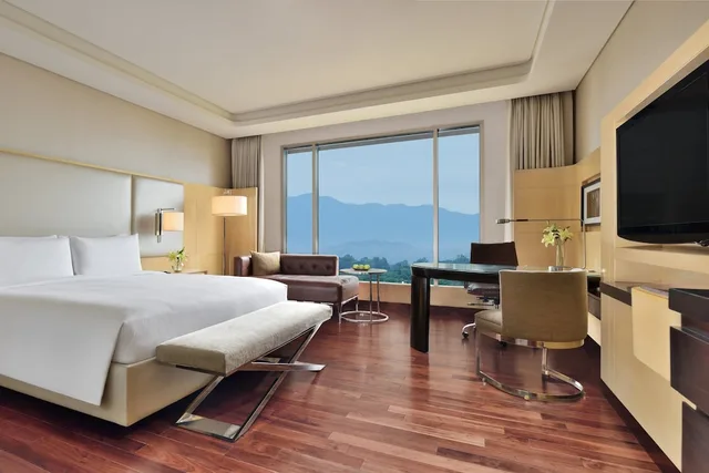 جناح فاخر بحوض استحمام، Jw Marriott Hotel Chandigarh 3/10