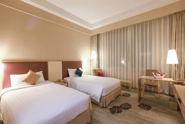 غرفة قياسية بسريرين، Beijing XinQiao Hotel 1/2