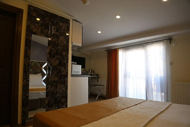 غرفة سوبيريور بسريرين منفصلين بإطلالة على المدينة بمطبخ، Terra Suites 10/10
