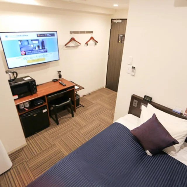 غرفة بسرير نصف مزدوج للمدخنين، Hotel Livemax Nihonbashi Ningyocho 2/5