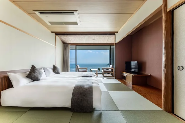 Japanese, Twin Beds, Tatami, South Wing، Spa & Resort Hotel Solage Oita-Hiji 3/4