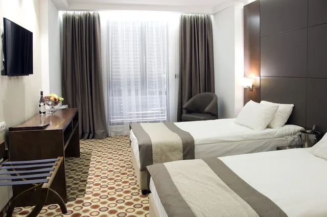 غرفة ديلوكس بسرير كينج مع أريكة، Central Hotel 1/5
