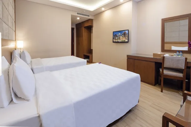 غرفة ديلوكس بسريرين منفصلين، Edenstar Saigon Hotel 3/5