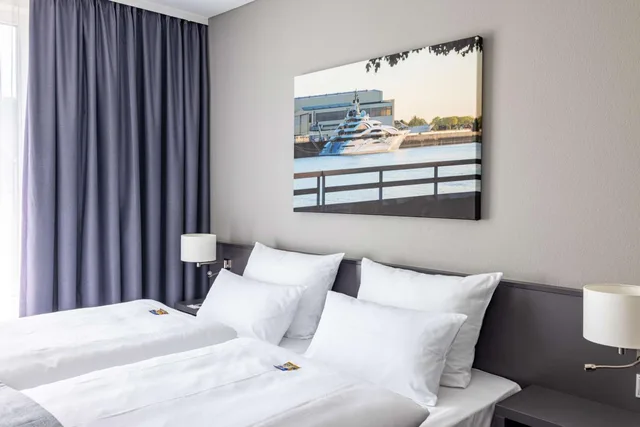 غرفة بريميوم بسرير فردي، Atlantic Hotel Vegesack 3/4