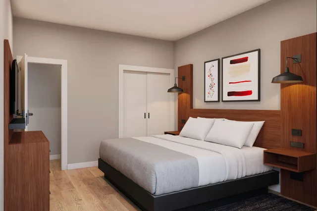 جناح بسرير كينج لذوي الإعاقة، Hawthorn Suites by Wyndham Wichita Airport 1/2