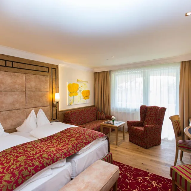 Junior Suite, King Bed, Garden View, Hubertushof 2/9