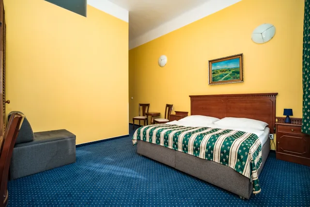غرفة بسرير مزدوج أو سريرين منفصلين، Hotel Otakar 3/5